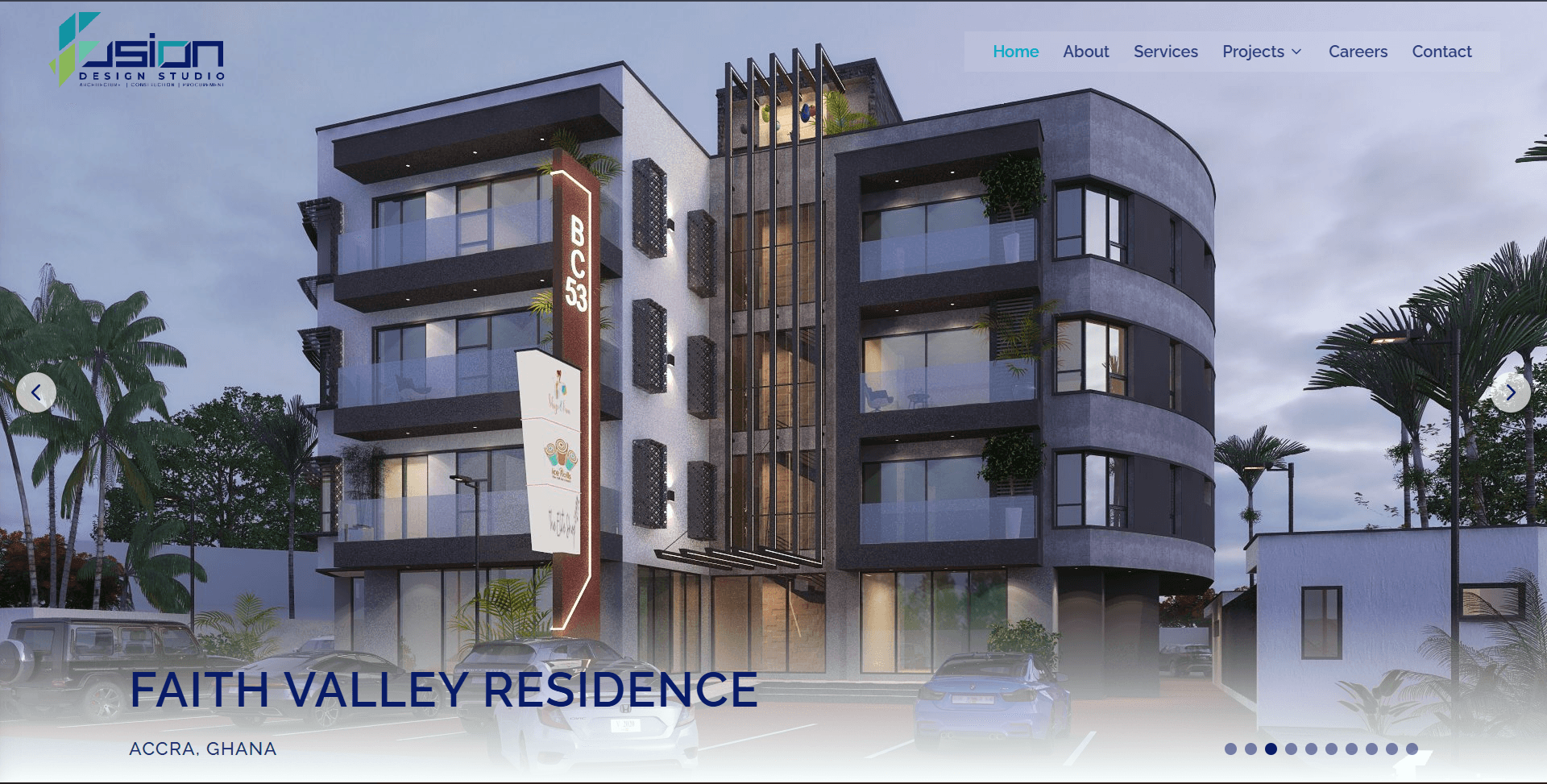 Fusion Design Studios Website